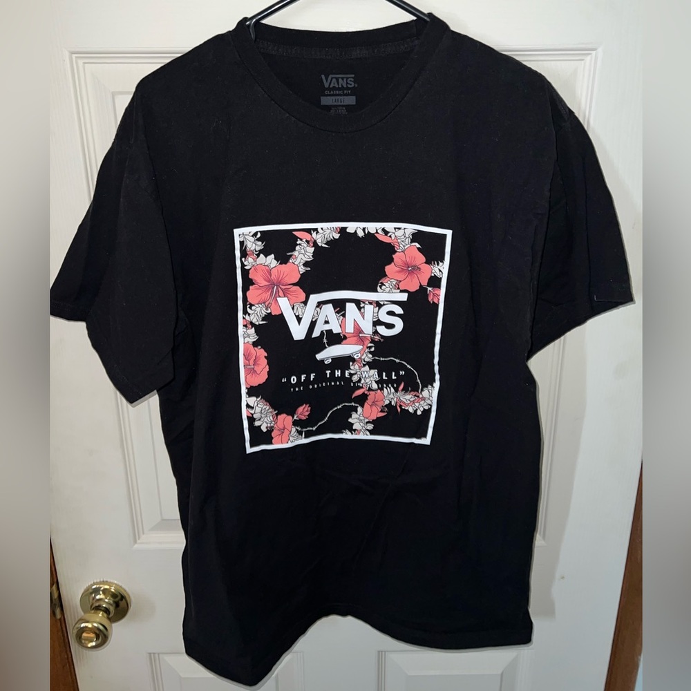 Vans t-shirt black large
